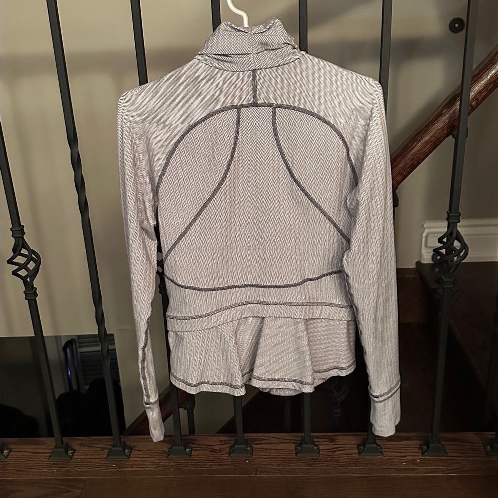 Lululemom Gray Zip-Up Jacket - Picture 2 of 3
